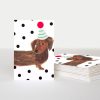 Hot Caroline Gardner Sausage Dog Blank Notecards Pack Of 10