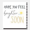 Online Caroline Gardner Sun Get Well Soon Card