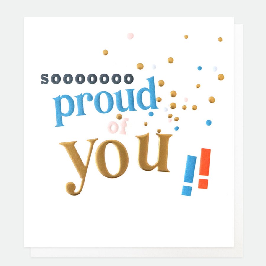 Wholesale Caroline Gardner So Proud Of You Congratulations Card