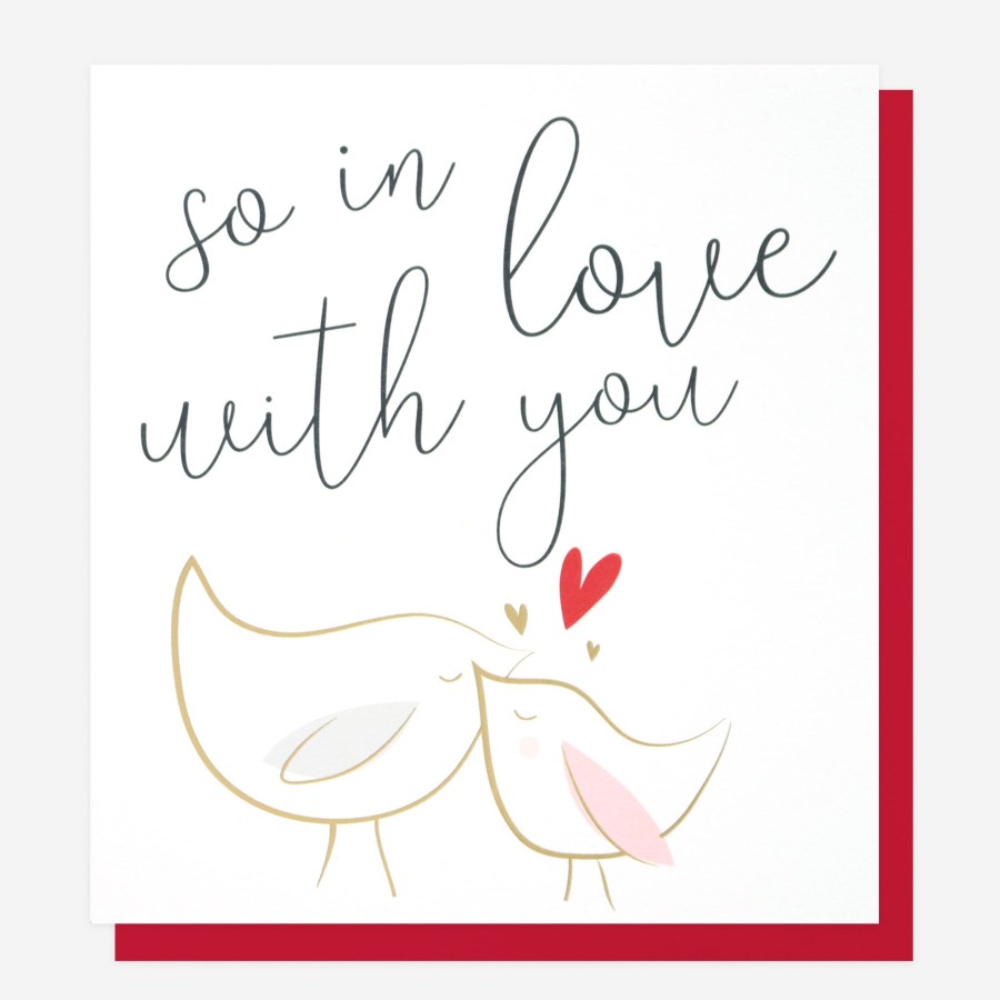 Online Caroline Gardner So In Love With You Birds Card