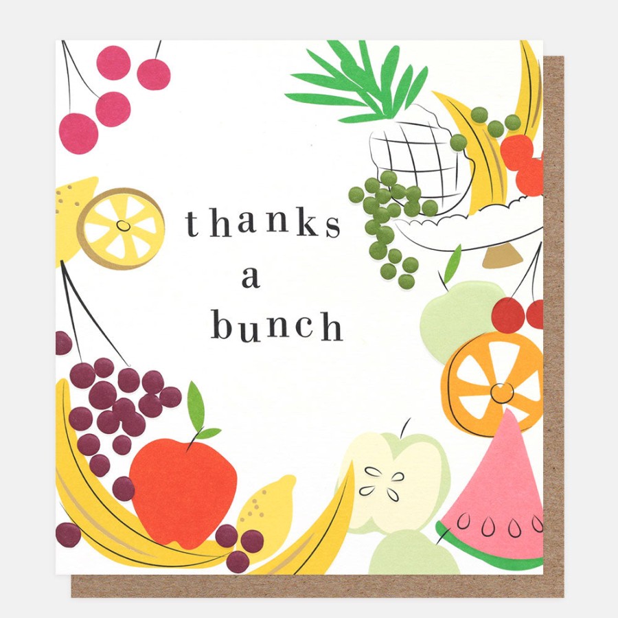 Clearance Caroline Gardner Fruit Thank You Card