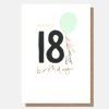 Wholesale CAROLINE GARDNER Balloon Happy 18Th Birthday Card