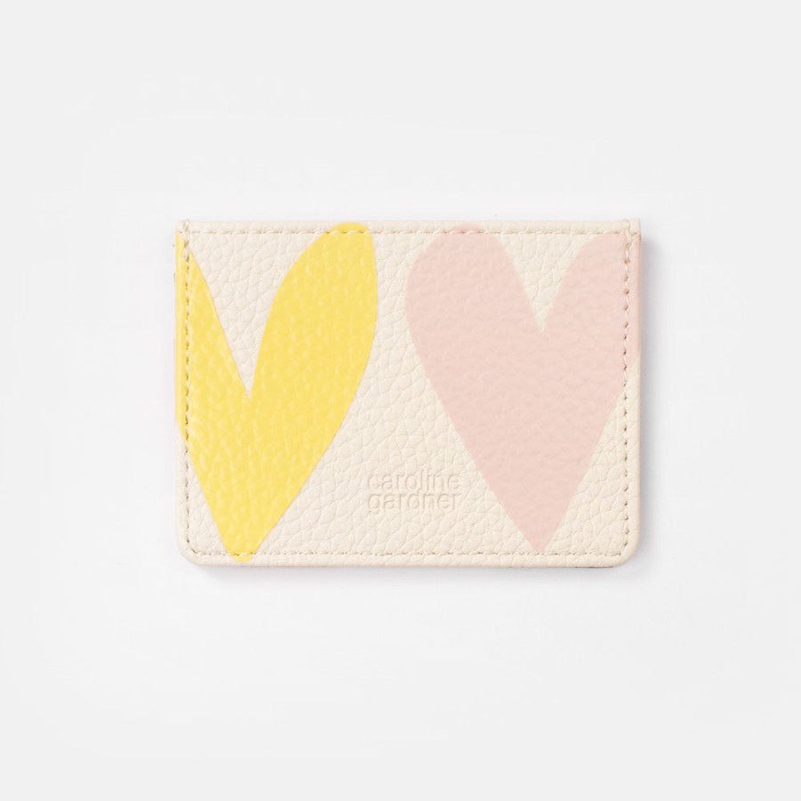 Wholesale CAROLINE GARDNER Multi Big Hearts Cardholder