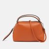 Wholesale GIANNI Orange Leather Small Alifa Bag