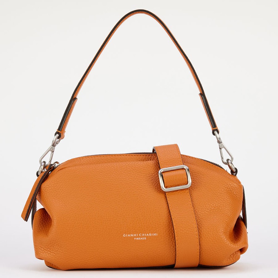 Wholesale GIANNI Orange Leather Becka Bag