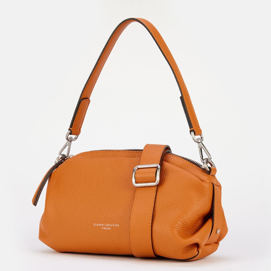 Wholesale GIANNI Orange Leather Becka Bag