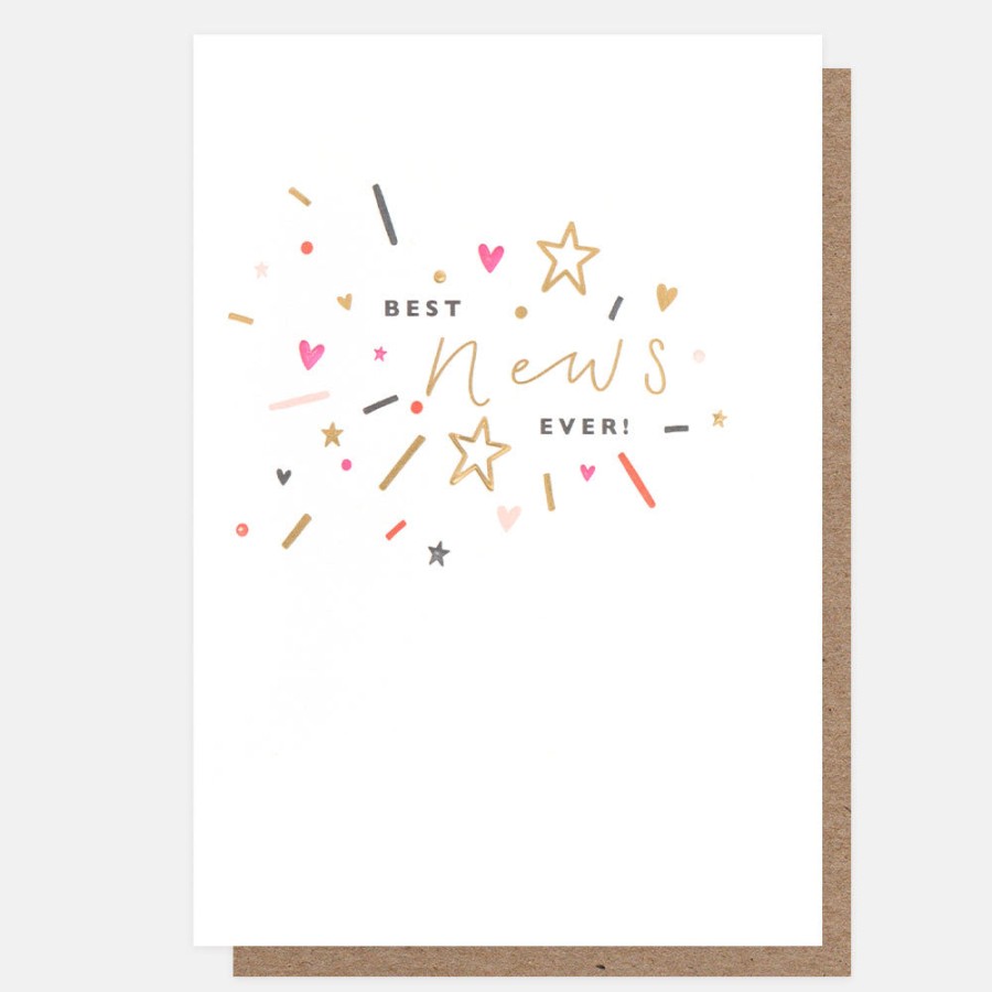 Best Caroline Gardner Best News Ever Confetti Congratulations Card