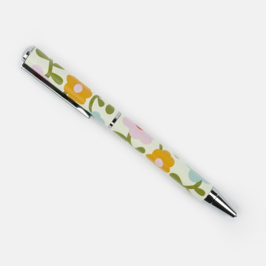 Wholesale CAROLINE GARDNER Multi Floral Boxed Pen