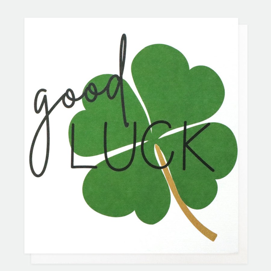 New Caroline Gardner Clover Good Luck Card