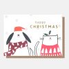 Online CAROLINE GARDNER Dog & Cat Small Christmas Card Pack Of 10