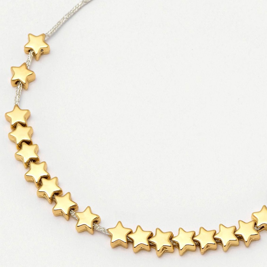 Online ESTELLA BARTLETT Gold & Silver Plated Stars Bracelet