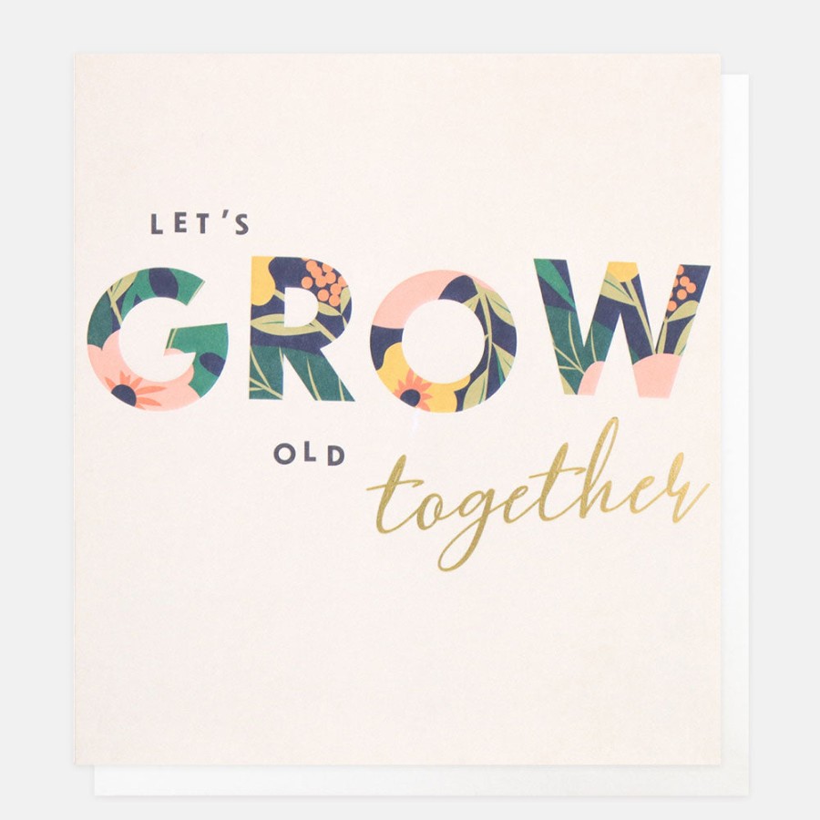 Online Caroline Gardner Let'S Grow Old Together Anniversary Card