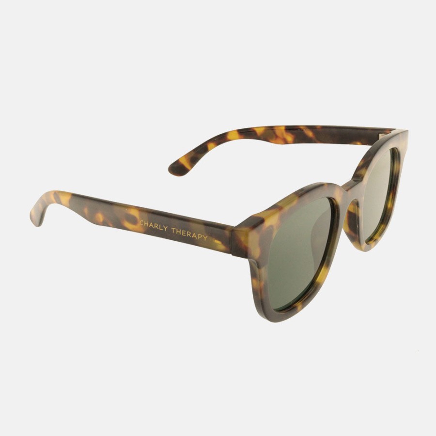 New CHARLY THERAPY Tortoise Paul Sunglasses