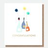 New Caroline Gardner Mini Poms Bottles Congratulations Card