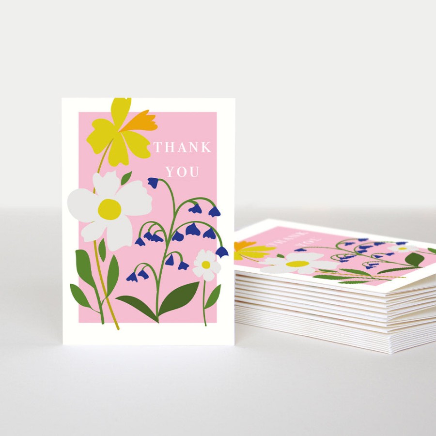 New Caroline Gardner Flowers Thank You Notecards Pack Of 10