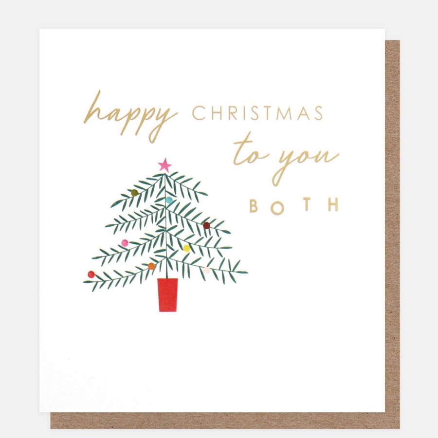 Wholesale CAROLINE GARDNER Happy Christmas To You Both Tree Card