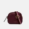 Best GIANNI Red Beet Leather Nina Camera Bag