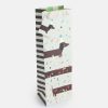 Online Caroline Gardner Confetti Sausage Dog Bottle Gift Bag