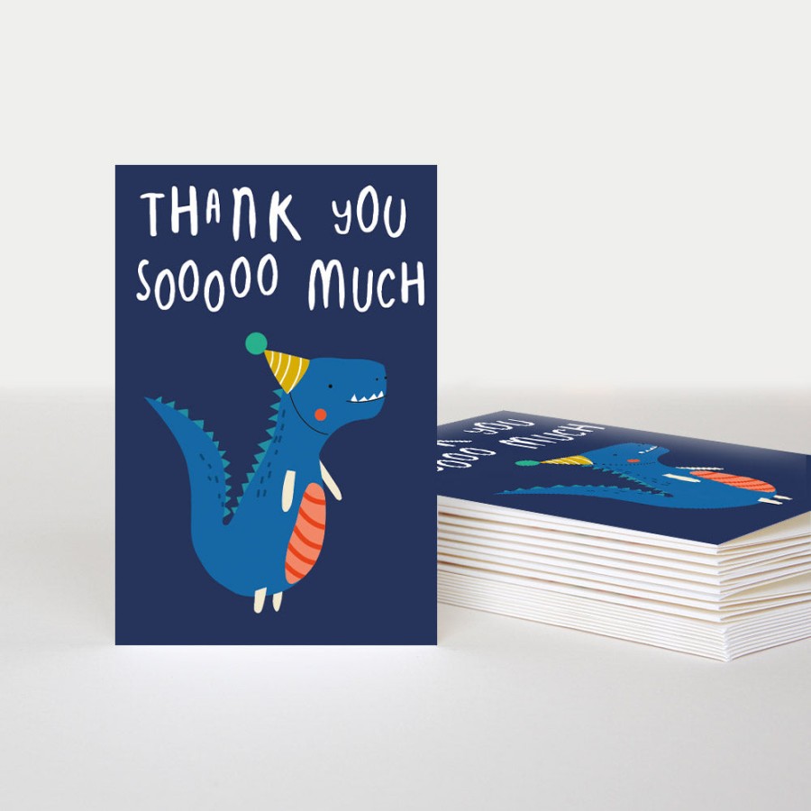 Hot Caroline Gardner Dino Thank You Notecards Pack Of 10