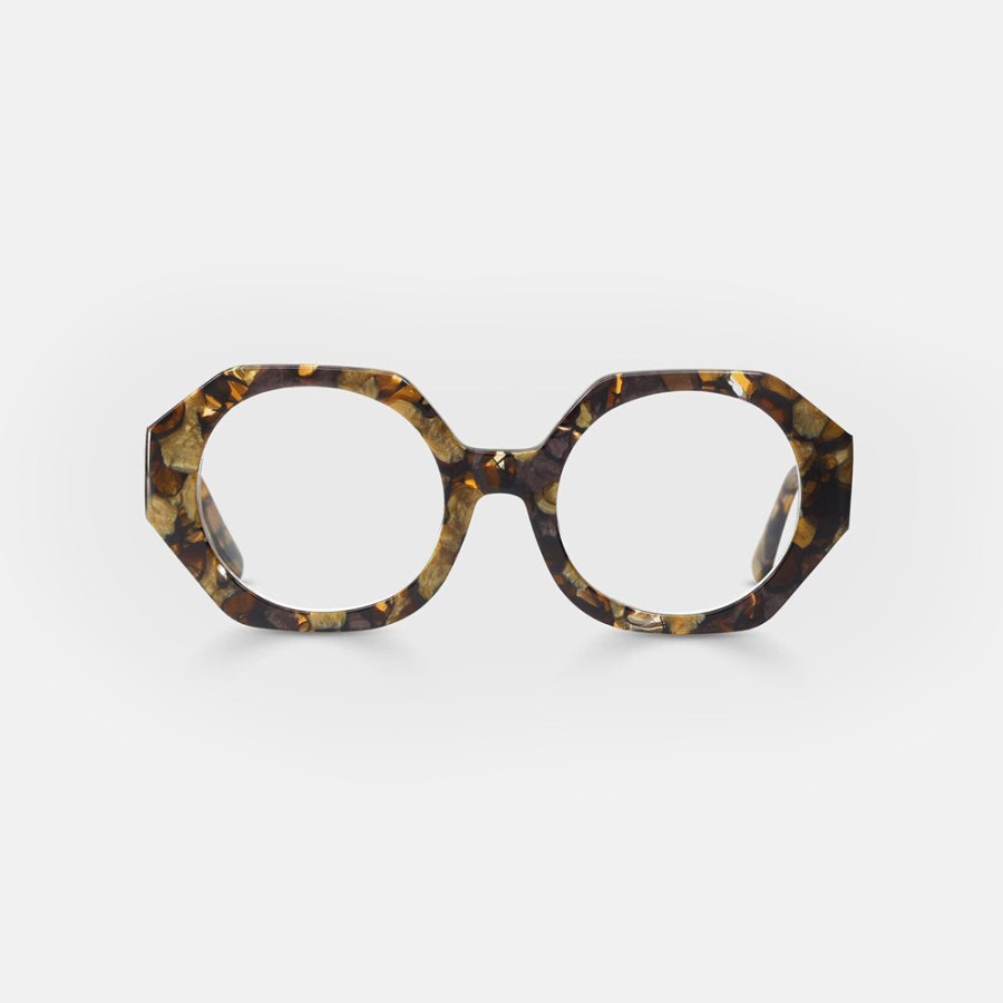 New EYEBOBS Brown & Gold 'Space Opera' Reading Glasses