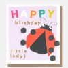 Best CAROLINE GARDNER Happy Birthday Little Lady Ladybird Birthday Card