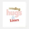 Wholesale Caroline Gardner Sending Hugs & Kisses Everyday Card