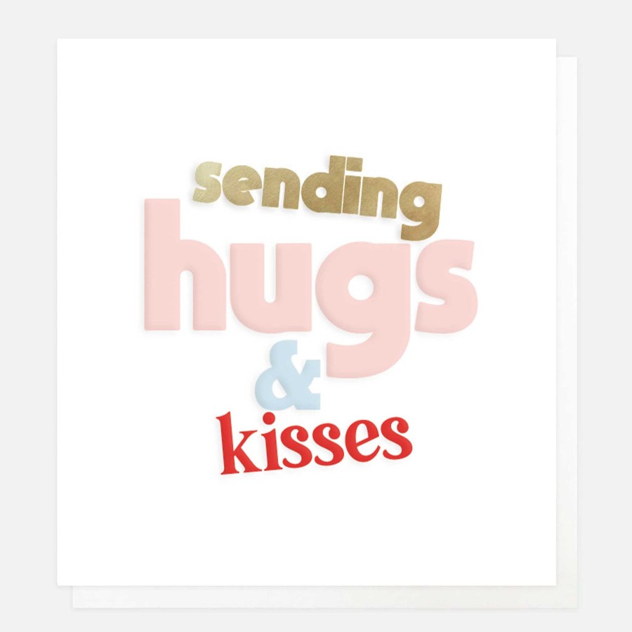 Hot Caroline Gardner Sending Hugs & Kisses Everyday Card