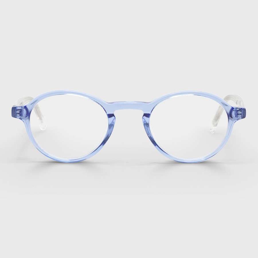 New EYEBOBS Pale Blue 'Board Stiff' Reading Glasses