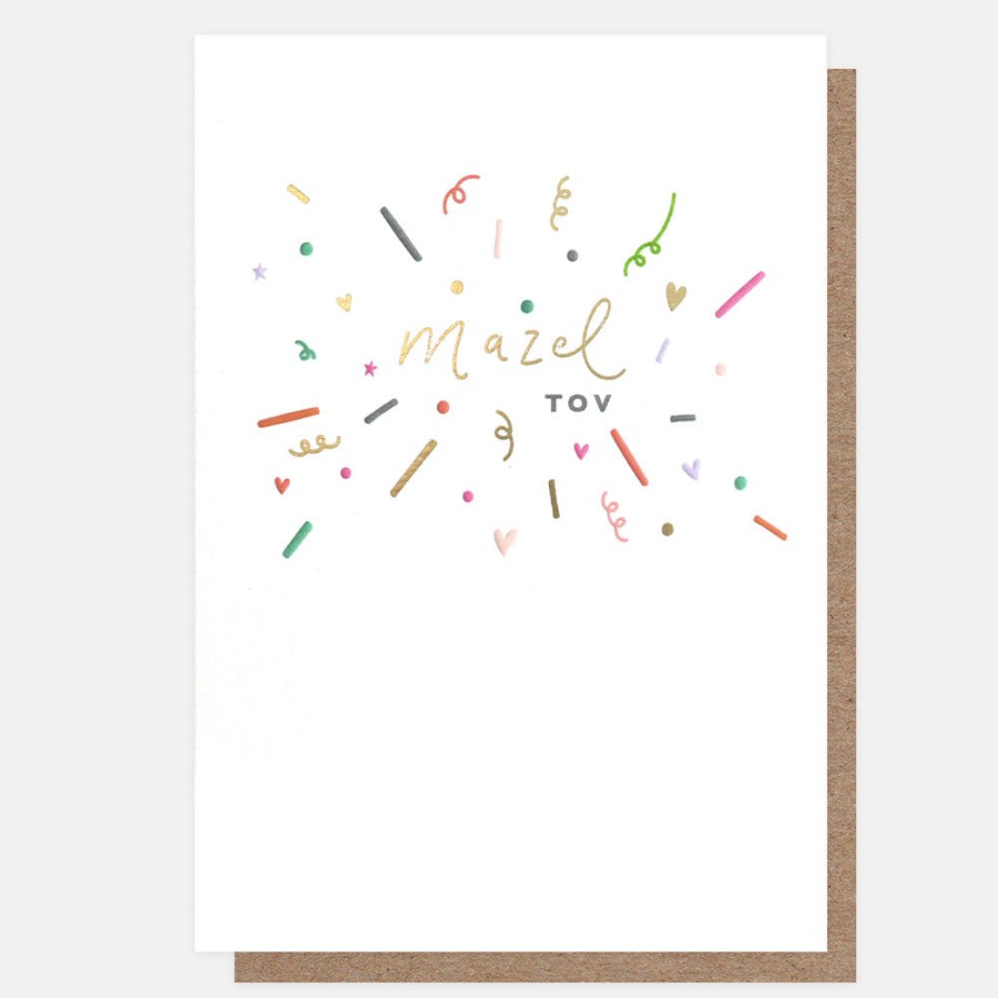 Clearance CAROLINE GARDNER Mazel Tov Congratulations Card