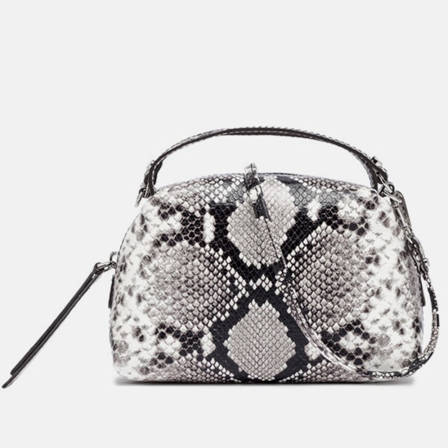 Clearance GIANNI Snake Leather Small Alifa Bag