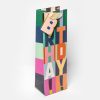 Wholesale Caroline Gardner Happy Birthday Block Text Bottle Gift Bag