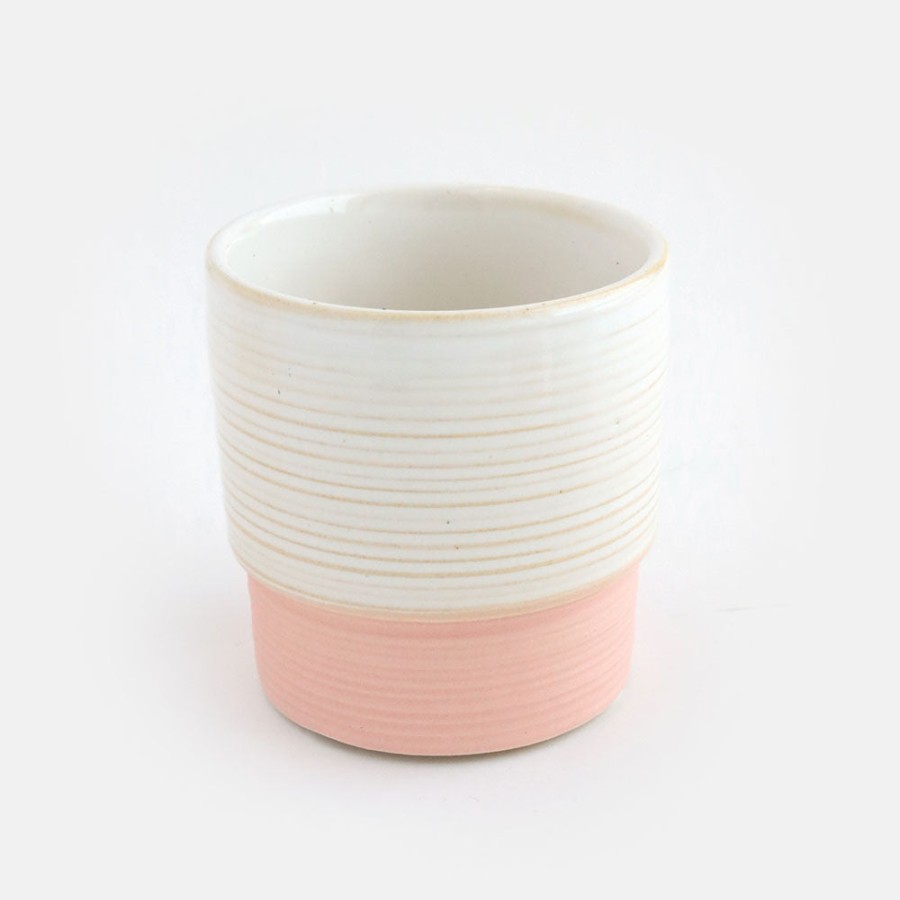 Clearance Caroline Gardner Pale Pink Mini Plant Pot