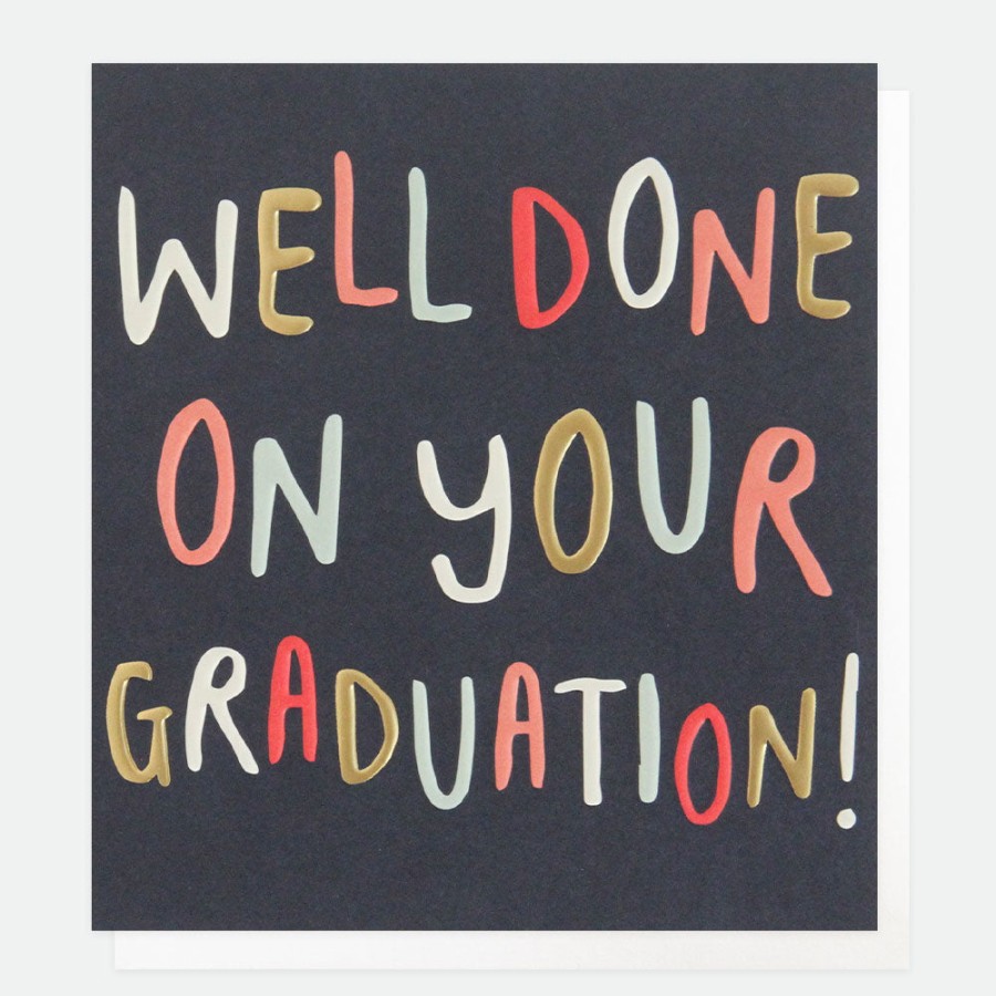 Wholesale Caroline Gardner Well Done On Your Graduation Card