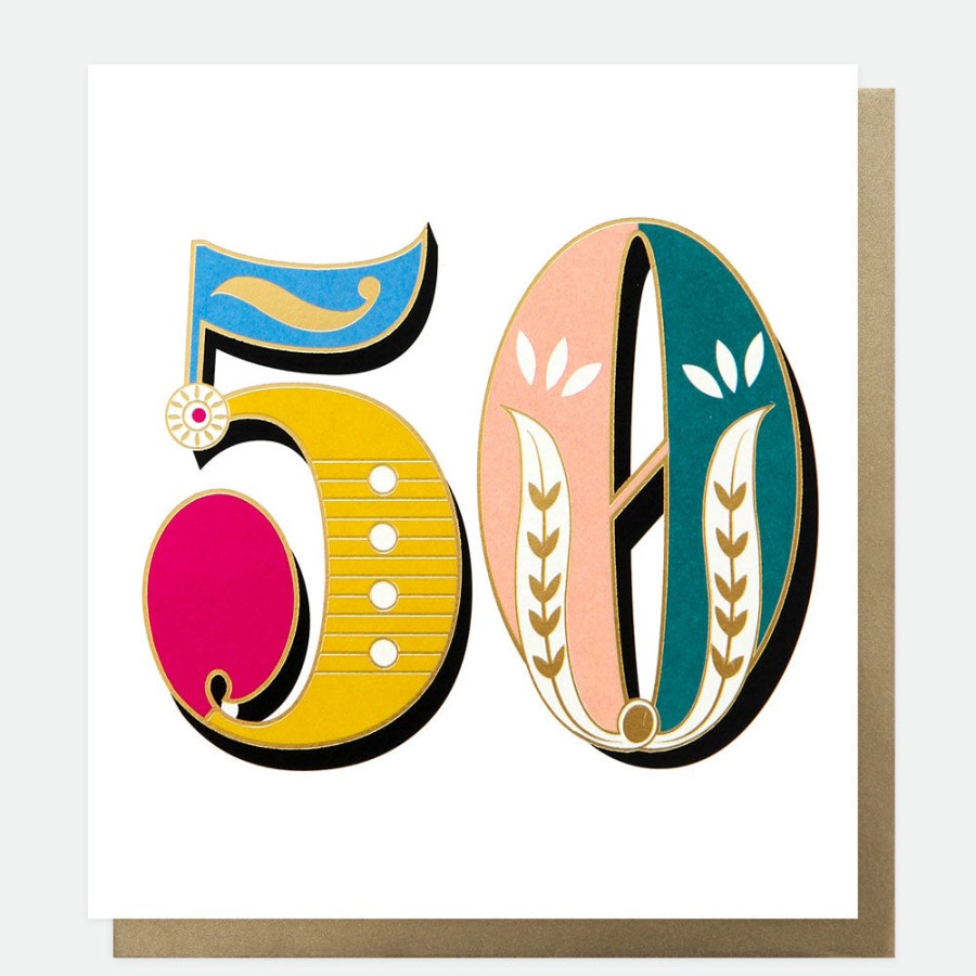 Best Caroline Gardner Carnival 50Th Birthday Card