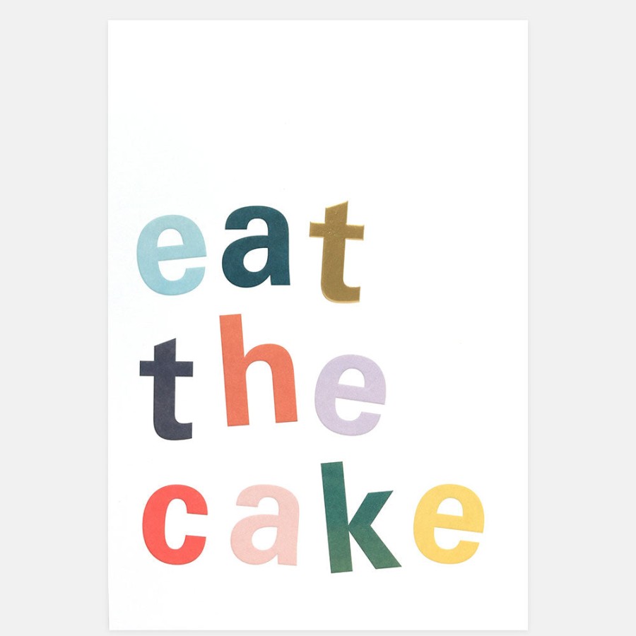 Hot Caroline Gardner Eat The Cake Wall Art