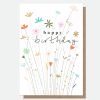 Clearance Caroline Gardner Fleur Happy Birthday Card