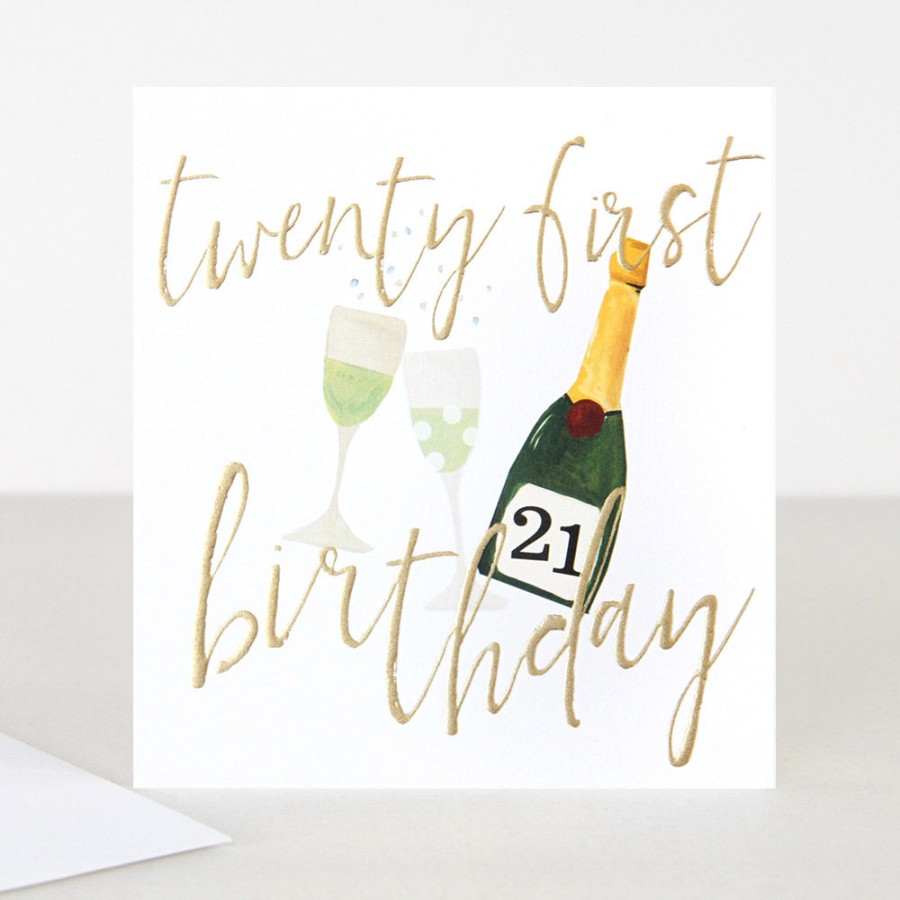 New Caroline Gardner Bottle 21St Birthday Card