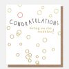 Best Caroline Gardner Bring On The Bubbles Congratulations Card