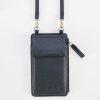 Online Caroline Gardner Navy Leather Phone Bag