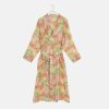 Wholesale ONE HUNDRED STARS Pink Deco Fans Lightweight Dressing Gown