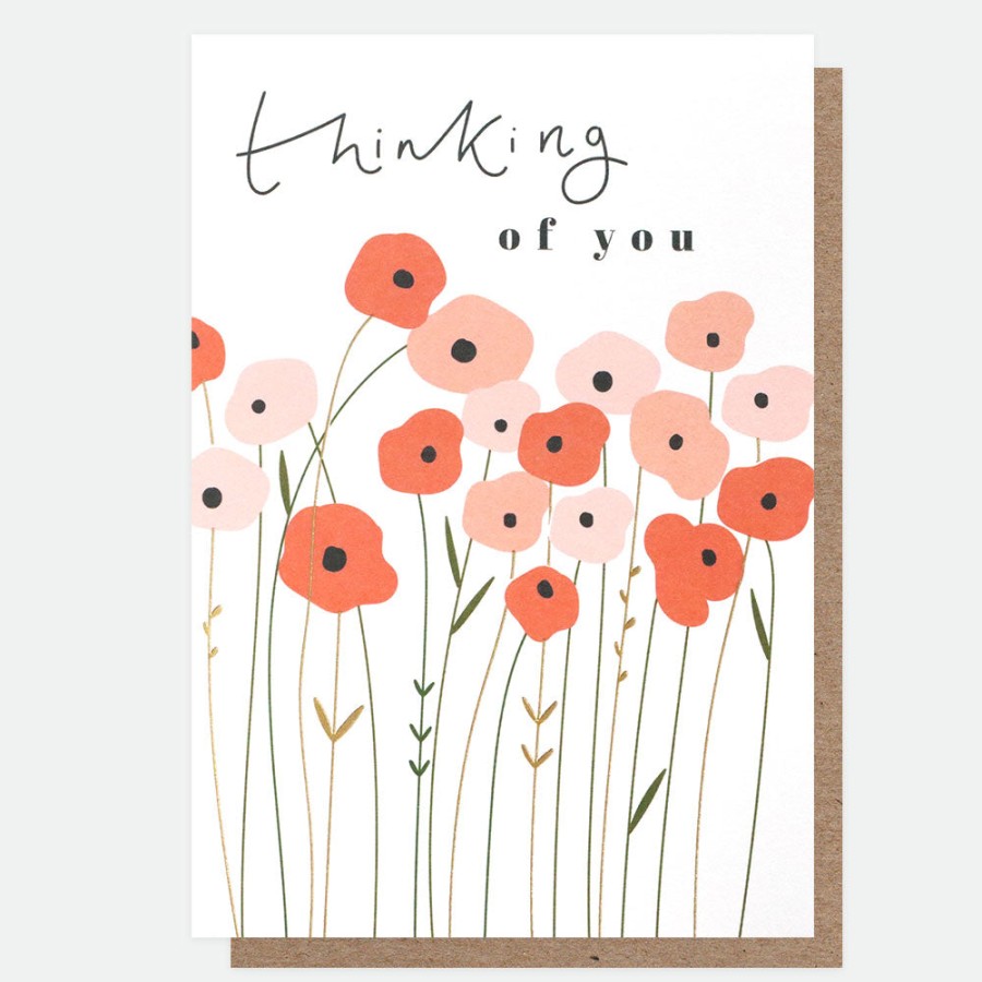 Clearance Caroline Gardner Fleur Thinking Of You Card