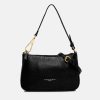 Hot GIANNI Black Leather Brooke Bag