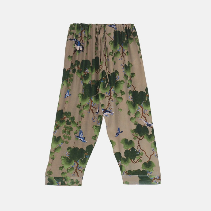 New ONE HUNDRED STARS Stone Acer Crepe Lounge Pants