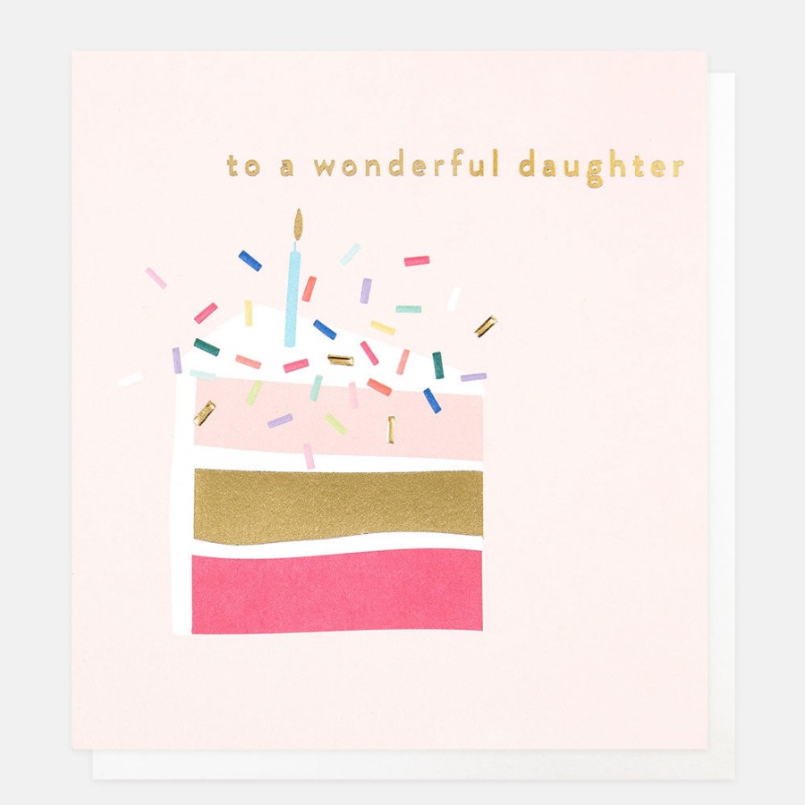 New Caroline Gardner Cake Birthday Card For Daughter