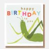 New CAROLINE GARDNER Happy Birthday To You Grasshopper Birthday Card