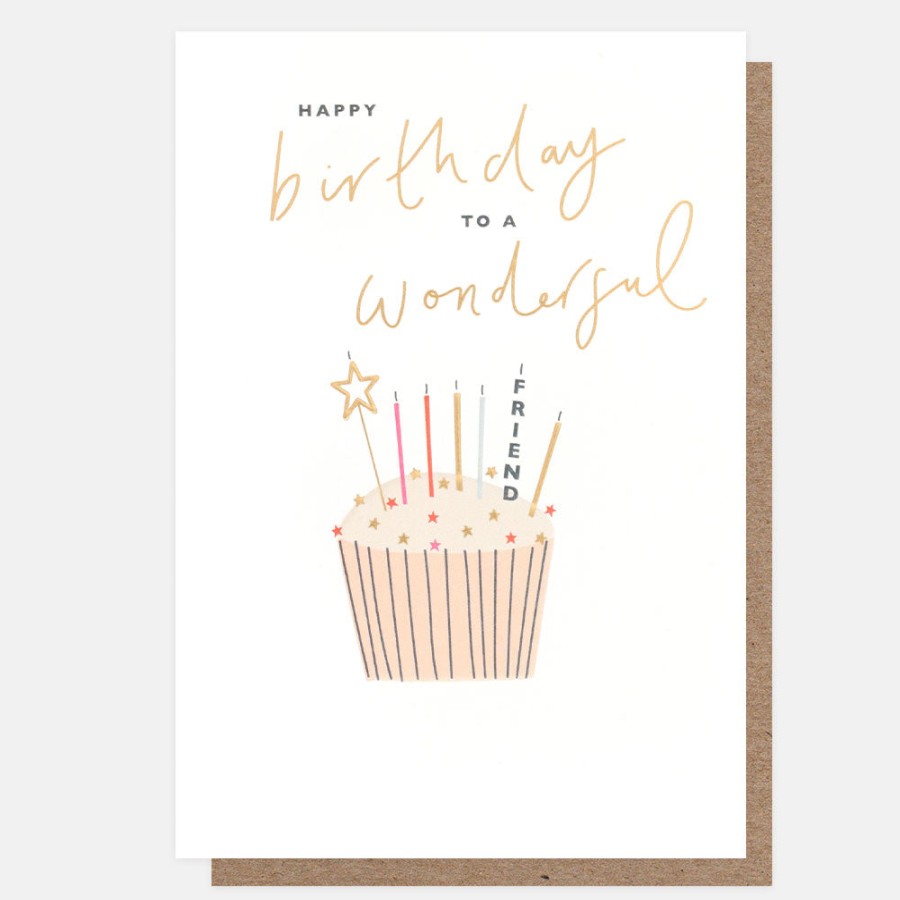 Best Caroline Gardner Cupcake Birthday Card For Friend