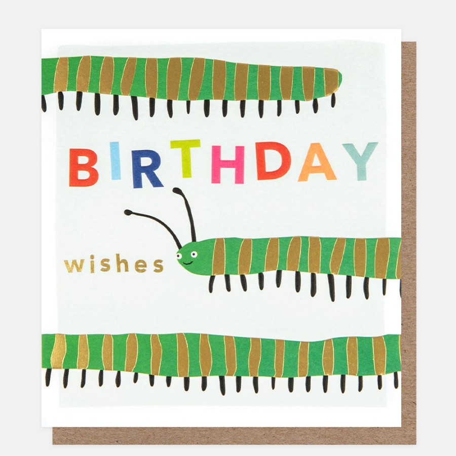 Hot CAROLINE GARDNER Birthday Wishes Centipede Birthday Card