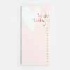 Clearance Caroline Gardner Heart List Pad