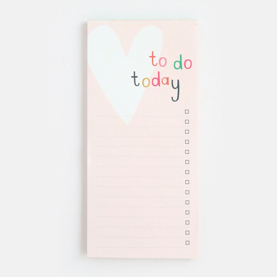 Clearance Caroline Gardner Heart List Pad