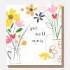 Wholesale Caroline Gardner Floral Get Well Soon Card